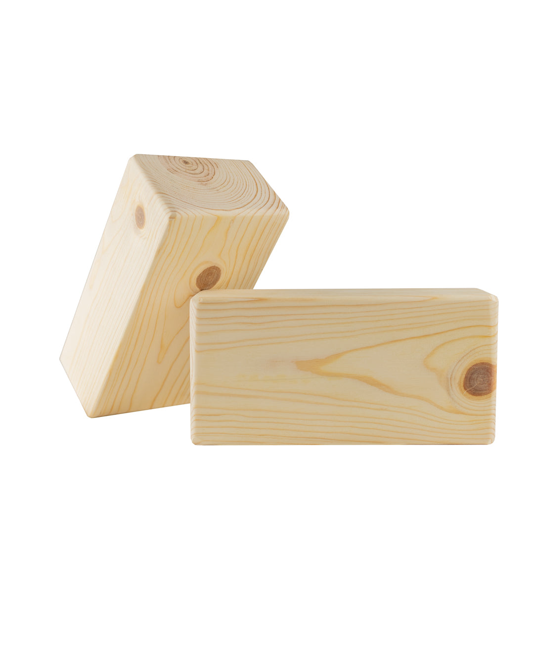 Paire de blocs | Briques de yoga en bois 