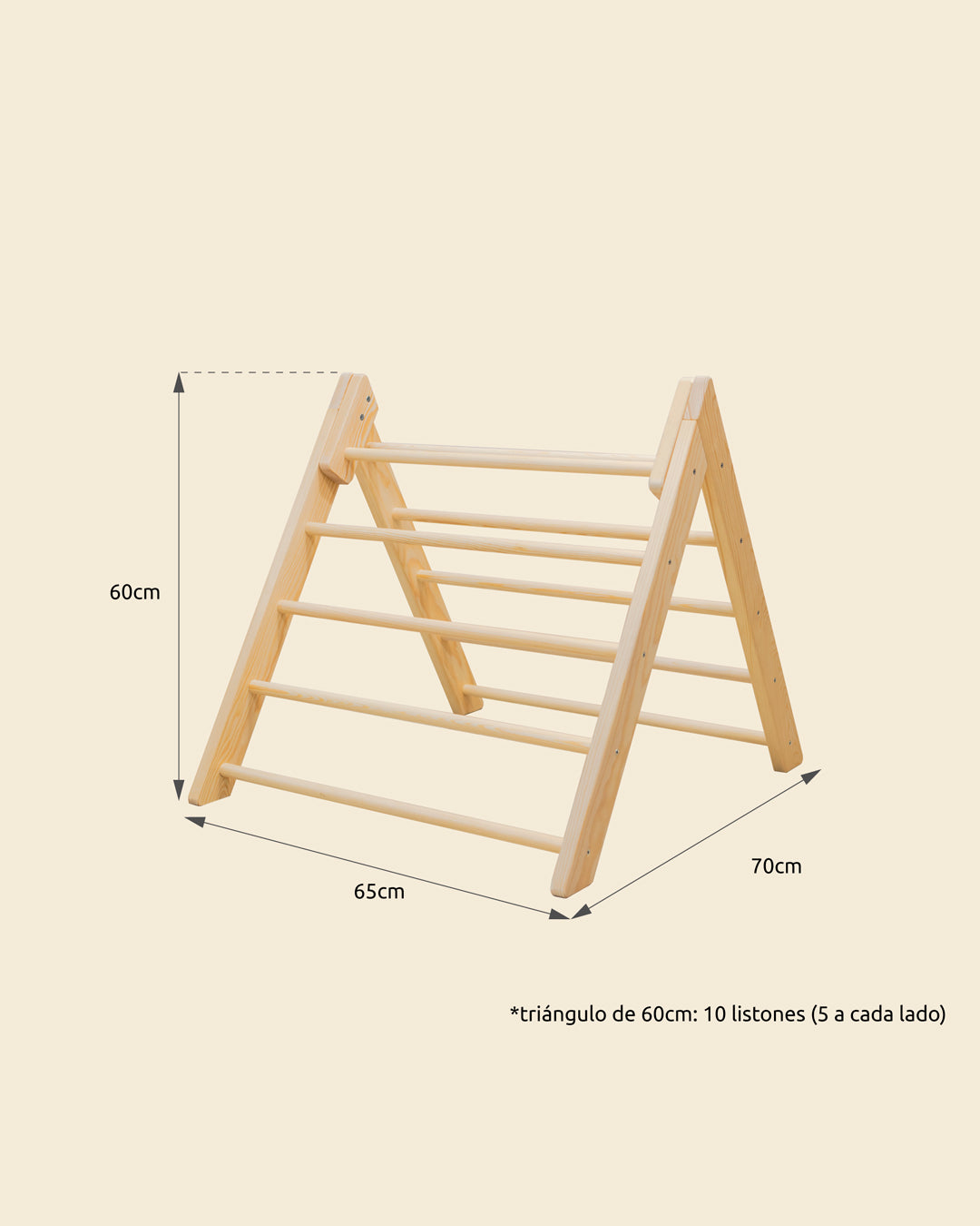 Triangle de Pikler | Escalier Montessori 